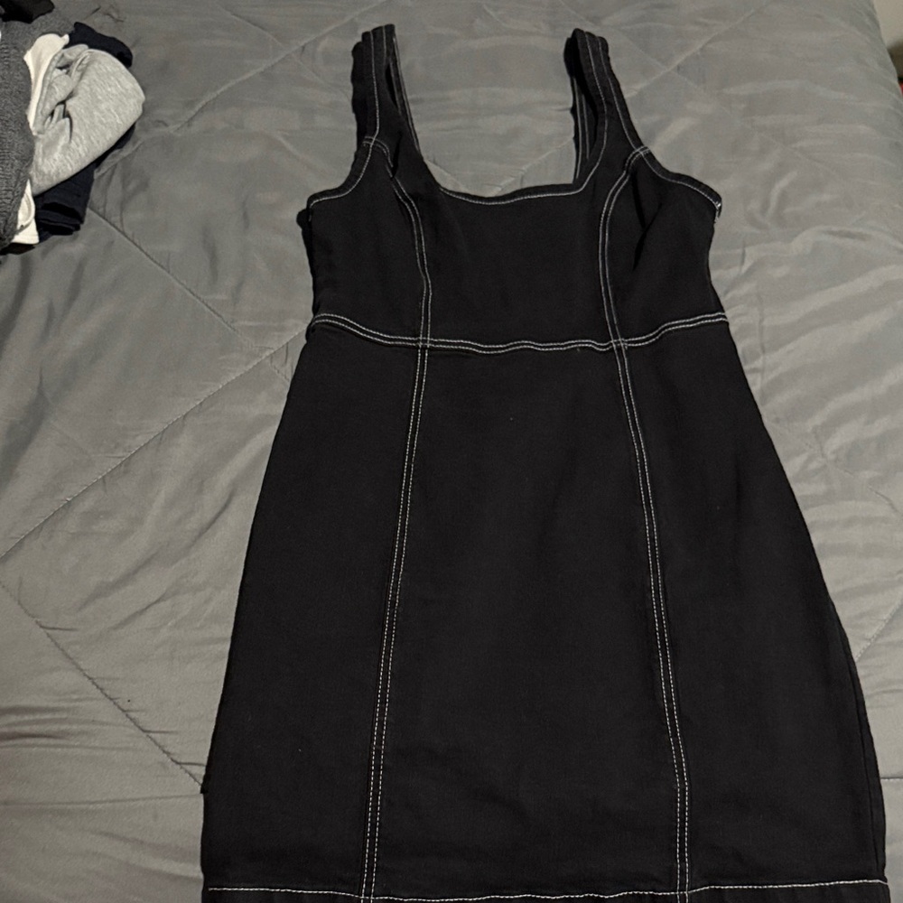Cotton On Black Asymmetrical Dress